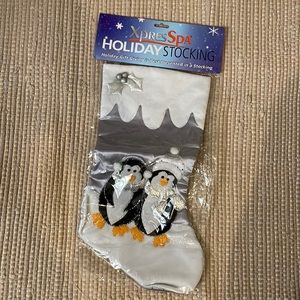 NWOT Xpres Spa Holiday Stocking